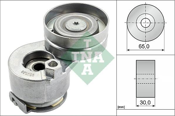 INA 534 0027 10 - Tendeur de courroie, courroie trapézoïdale à nervures parts5.com