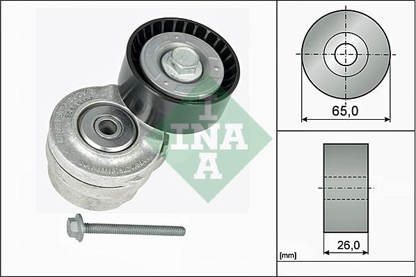 INA 534 0101 20 - Натяжитель, поликлиновый ремень parts5.com