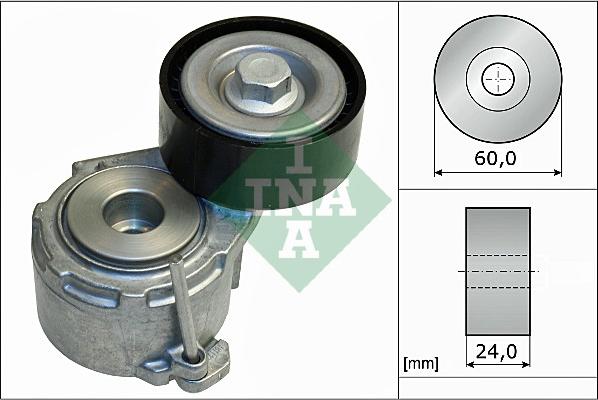 INA 534 0111 20 - Belt Tensioner, v-ribbed belt parts5.com