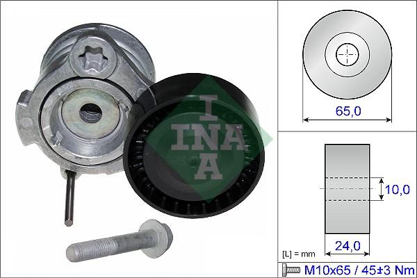 INA 534 0353 10 - Belt Tensioner, v-ribbed belt parts5.com