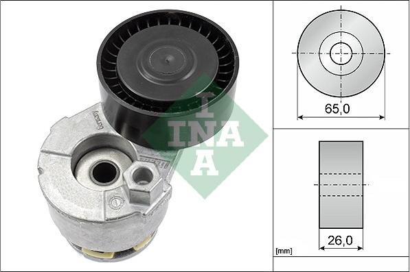 INA 534 0269 10 - Τεντωτήρας ιμάντα, ιμάντας poly-V parts5.com