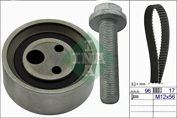 INA 530 0490 10 - Sada ozubeného remeňa parts5.com