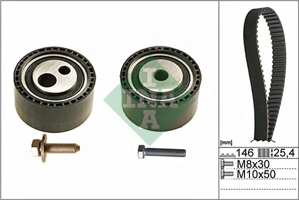 INA 530 0446 10 - Fogasszíjkészlet parts5.com