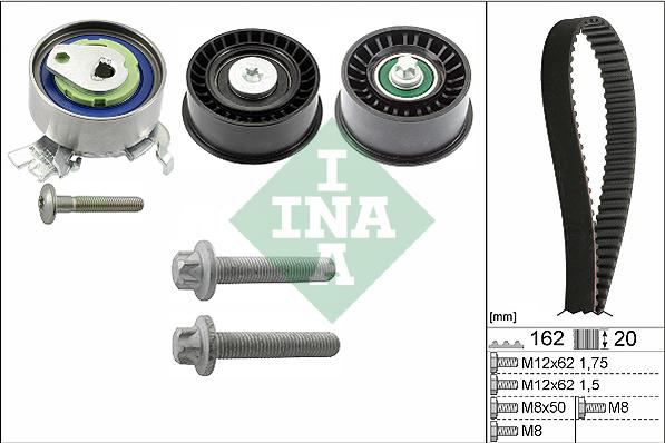 INA 530 0441 10 - Fogasszíjkészlet parts5.com