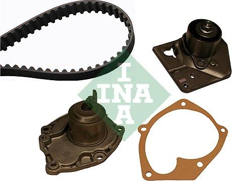 INA 530 0442 30 - Set pompa apa + curea dintata parts5.com