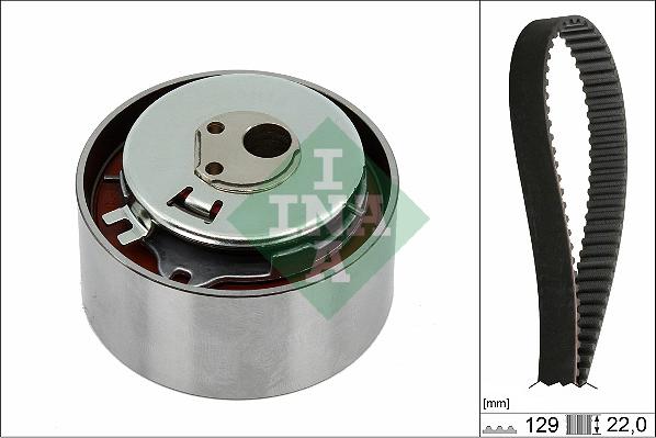 INA 530 0462 10 - Sada rozvodového řemene parts5.com