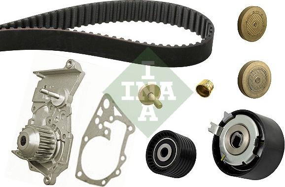 INA 530 0415 30 - Vízpumpa + fogasszíj készlet parts5.com