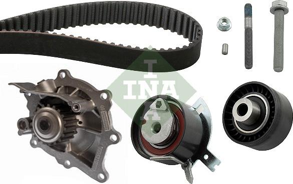 INA 530 0489 30 - Set pompa apa + curea dintata parts5.com