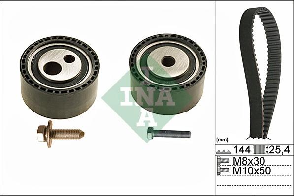 INA 530 0474 10 - Zestaw paska rozrządu parts5.com