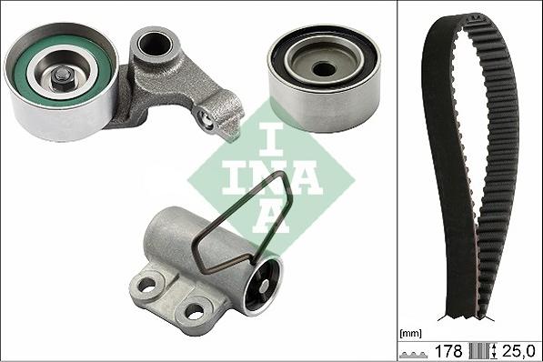 INA 530 0543 10 - Zestaw paska rozrządu parts5.com