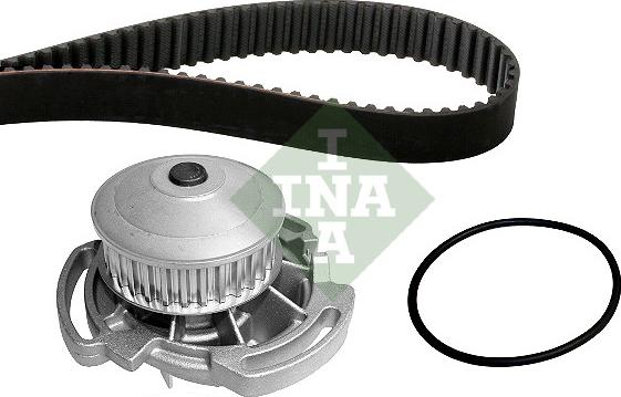 INA 530 0586 30 - Set pompa apa + curea dintata parts5.com