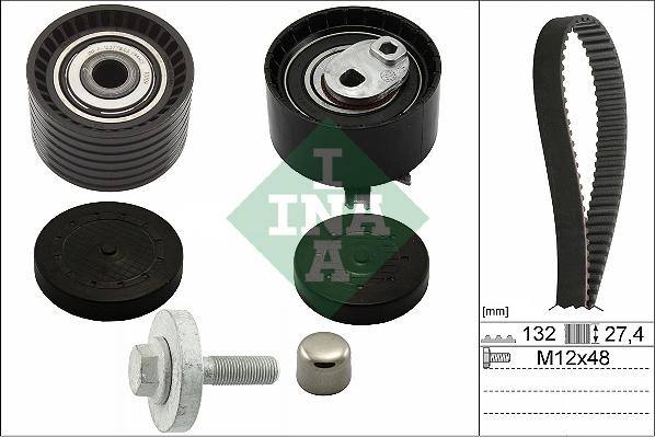 INA 530 0640 10 - Σετ οδοντωτού ιμάντα parts5.com