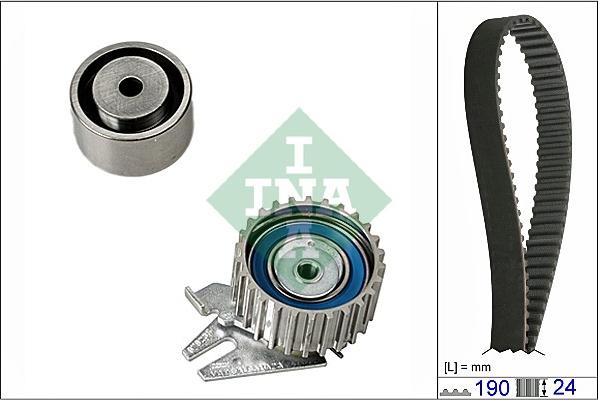 INA 530 0620 10 - Set curea de distributie parts5.com