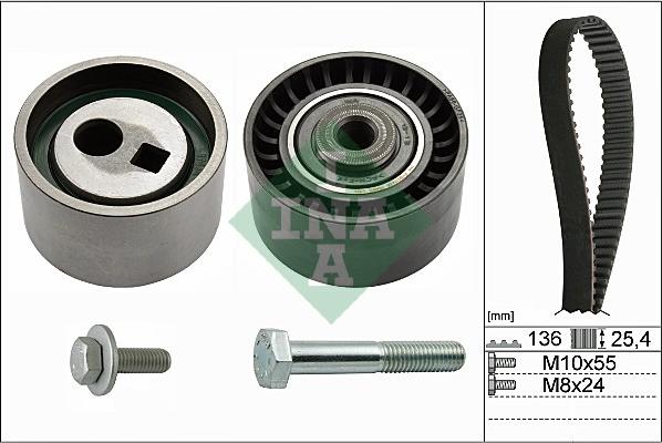 INA 530 0095 10 - Fogasszíjkészlet parts5.com