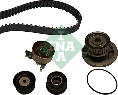 INA 530 0049 30 - Set pompa apa + curea dintata parts5.com