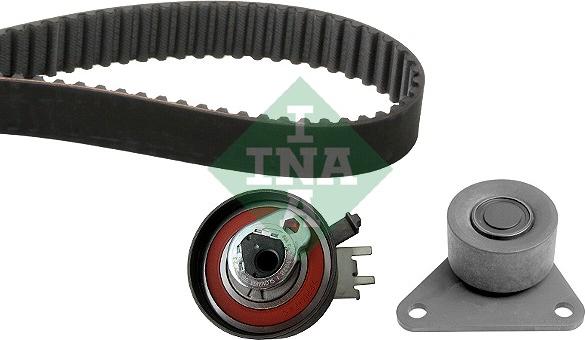 INA 530 0063 10 - Zestaw paska rozrządu parts5.com