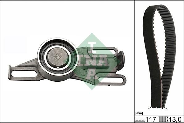 INA 530 0019 10 - Timing Belt Set parts5.com