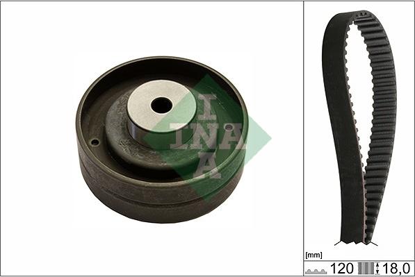 INA 530 0151 10 - Fogasszíjkészlet parts5.com