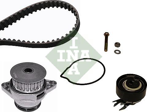 INA 530 0166 30 - Su pompası + Triger kayışı seti parts5.com