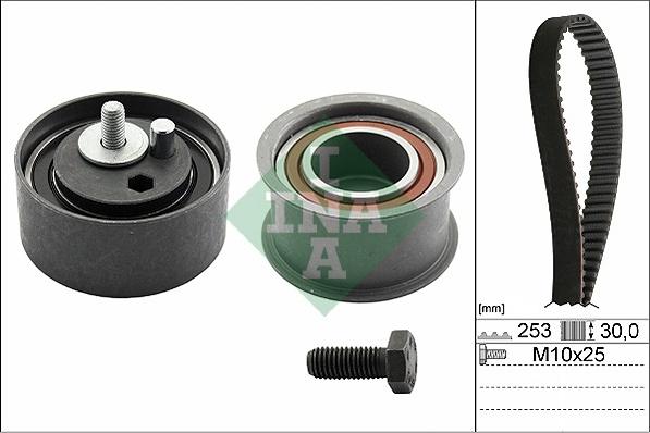 INA 530 0178 10 - Комплект ангренажен ремък parts5.com