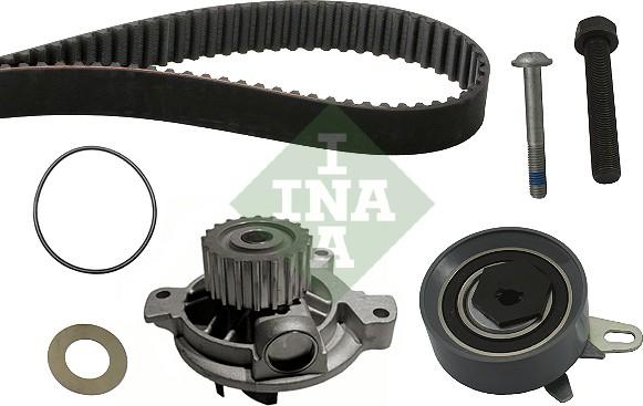 INA 530 0172 30 - Su pompası + Triger kayışı seti parts5.com