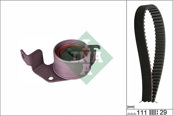 INA 530 0302 10 - Zahnriemensatz parts5.com