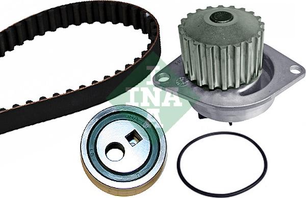 INA 530 0252 30 - Pompe à eau + kit de courroie de distribution parts5.com