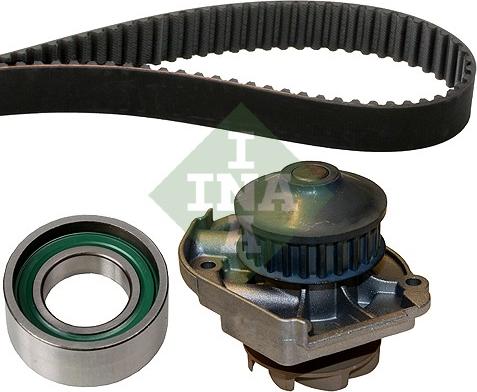 INA 530 0206 30 - Set pompa apa + curea dintata parts5.com