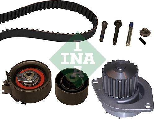 INA 530 0237 30 - Set pompa apa + curea dintata parts5.com