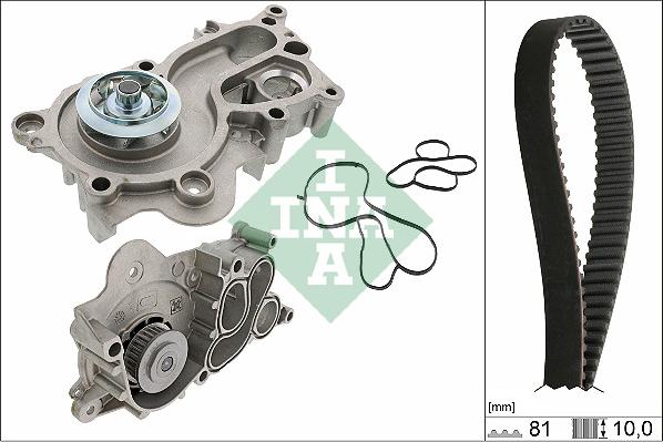 INA 530 0744 30 - Vodna crpalka+kit-komplet zobatega jermena parts5.com