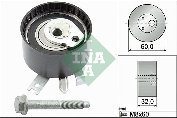 INA 531 0547 10 - Tensioner Pulley, timing belt parts5.com