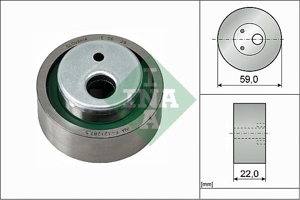 INA 531 0030 10 - Rolka napinacza, pasek rozrządu parts5.com