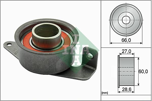 INA 531 0029 20 - Rola intinzator,curea distributie parts5.com