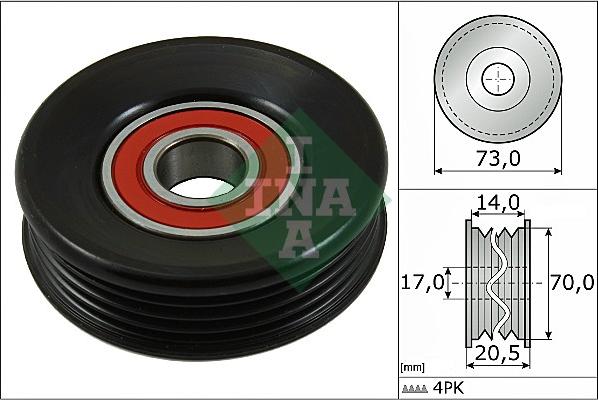 INA 531 0853 10 - Seade / juhtrull,soonrihm parts5.com