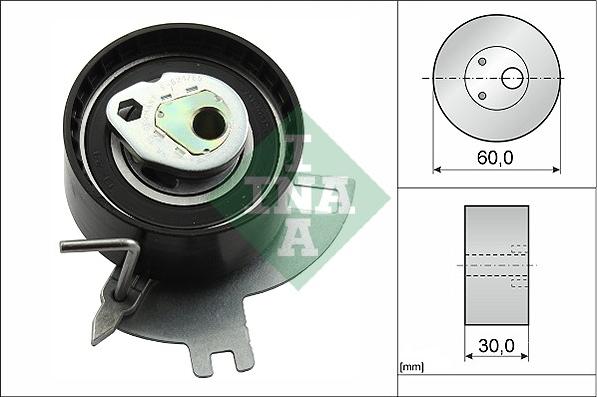 INA 531 0885 10 - Kiristysrulla, hammashihnat parts5.com