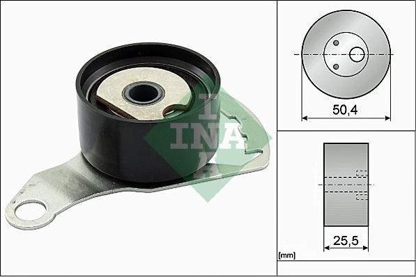 INA 531 0272 30 - Rola intinzator,curea distributie parts5.com