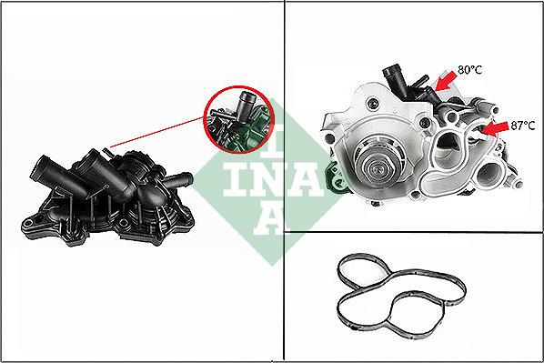 INA 538 0889 10 - Water Pump parts5.com