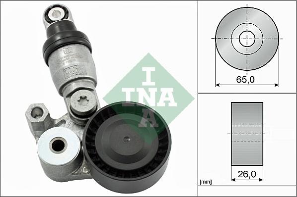 INA 533 0129 10 - Tensor de correa, correa poli V parts5.com