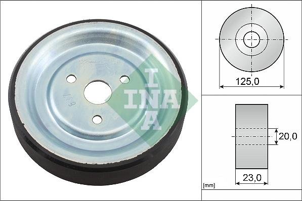 INA 532 0912 10 - Fulie, pompa apa parts5.com