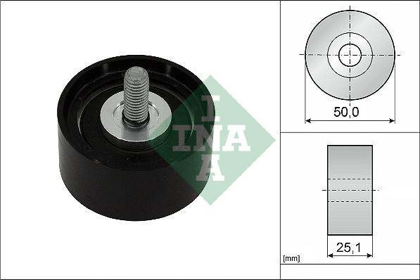 INA 532092710 - Rola ghidare / conducere, curea distributie parts5.com