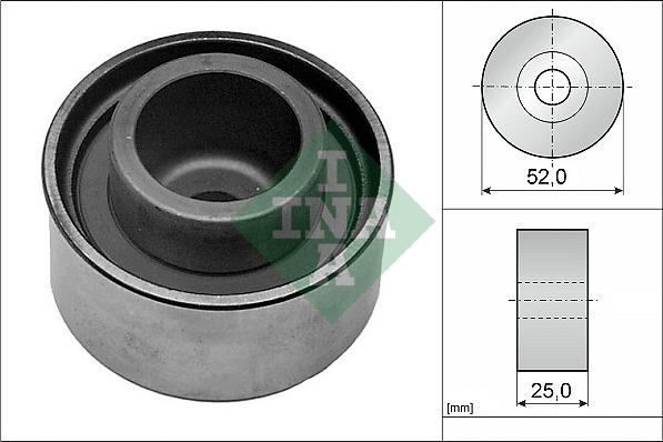 INA 532 0068 20 - Rola ghidare / conducere, curea distributie parts5.com