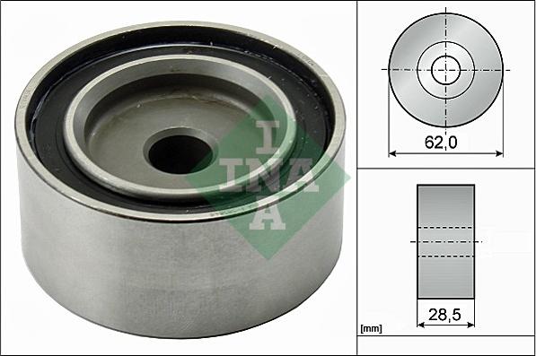 INA 532 0379 20 - Rola ghidare / conducere, curea distributie parts5.com