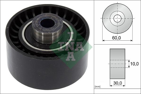 INA 532 0289 10 - Ohjainrulla, hammashihna parts5.com