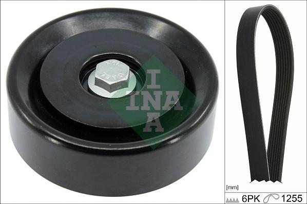 INA 529 0496 10 - Σετ ιμάντων poly-V parts5.com