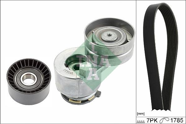 INA 529 0453 10 - Ozubený klinový remeň - Sada parts5.com