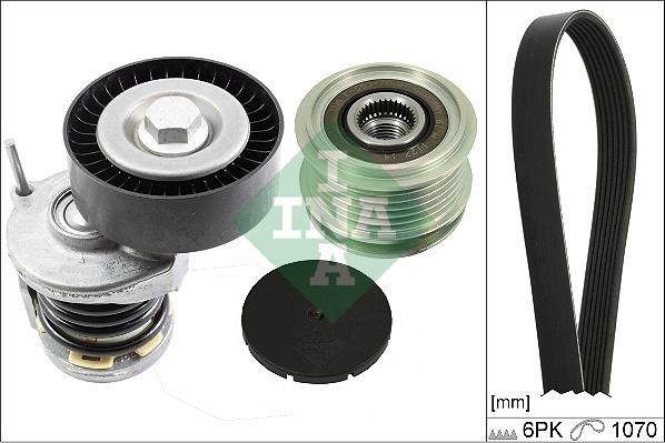 INA 529 0475 20 - Keilrippenriemensatz parts5.com