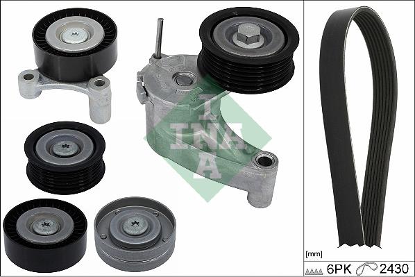 INA 529 0554 10 - Moniurahihnasarja parts5.com