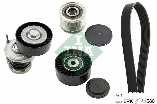 INA 529 0521 20 - Σετ ιμάντων poly-V parts5.com