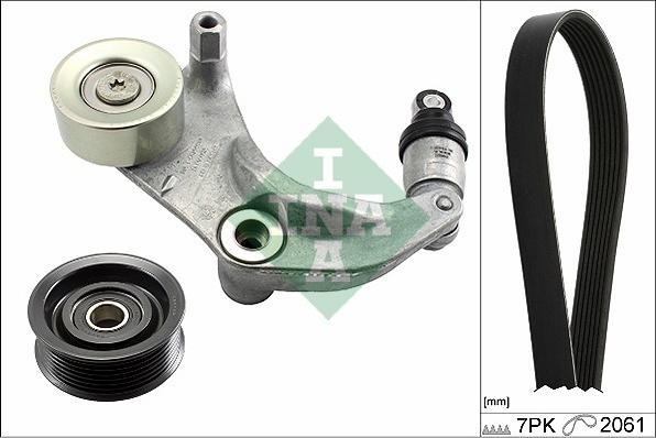 INA 529 0153 10 - Σετ ιμάντων poly-V parts5.com