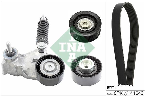 INA 529 0104 10 - Moniurahihnasarja parts5.com